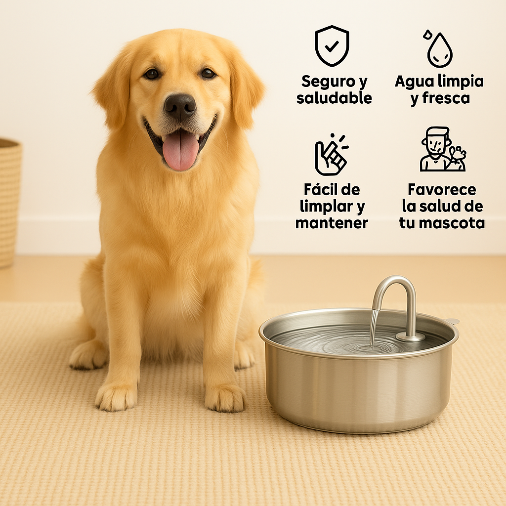 Proteja a su perro de la deshidratación y las emergencias urinarias.